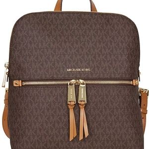 Michael Kors Rhea Medium Slim Logo Backpack